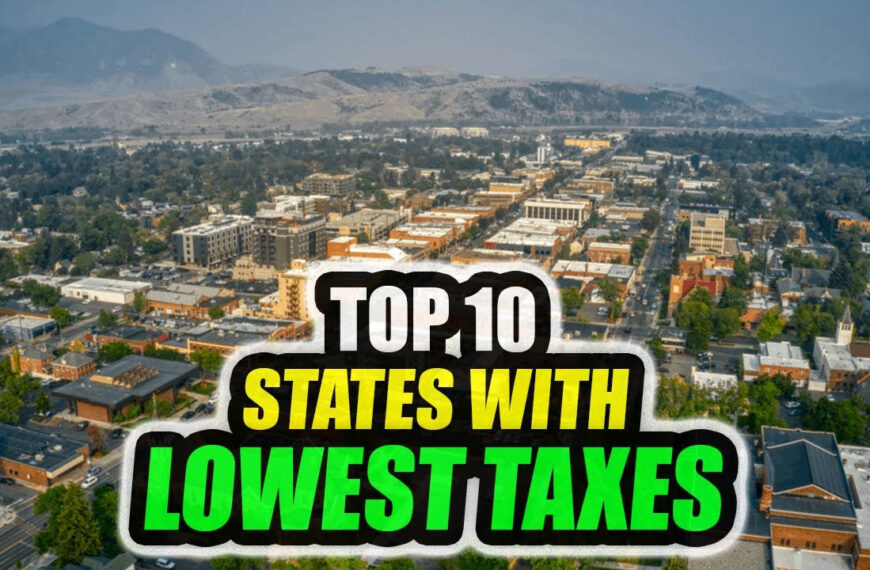 Top 10 U.S. States with the Lowest Tax Burdens for Residents in 2024