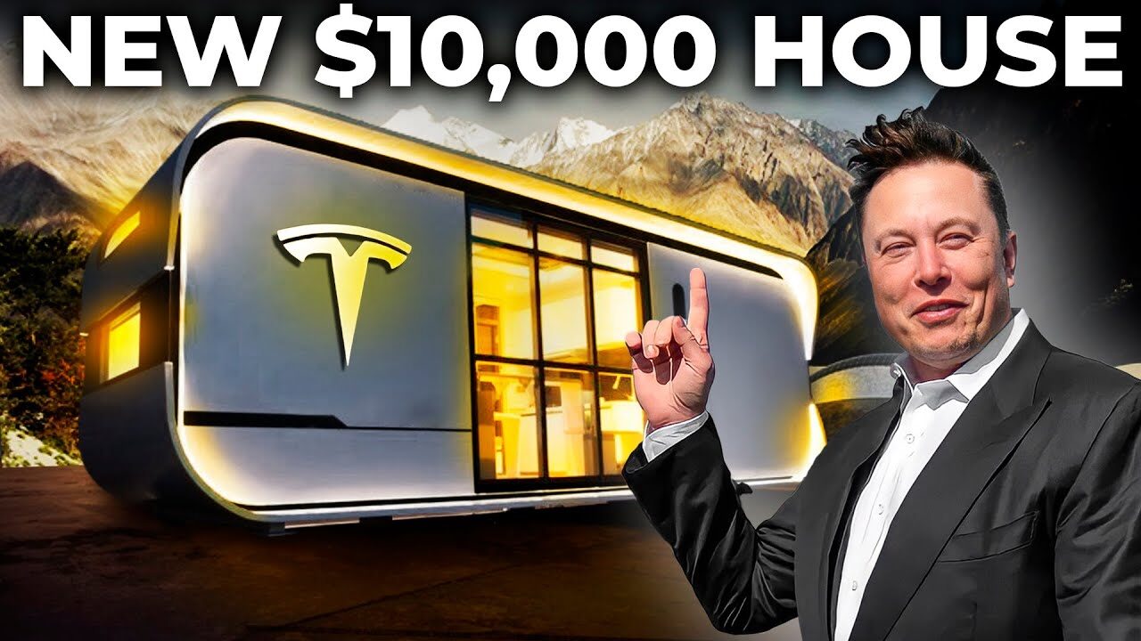 Can You Imagine Owning a House for Just $10,000? That’s the Tesla House Introduced by Musk!